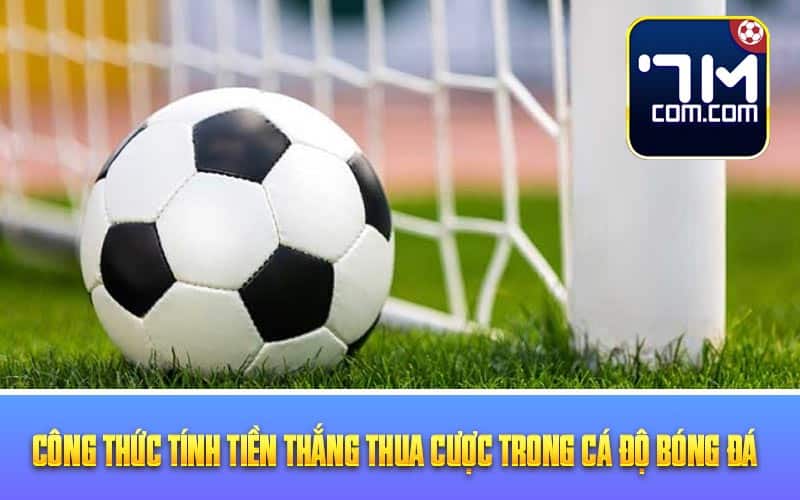 Công thức tính tiền thắng thua cược trong cá độ bóng đá