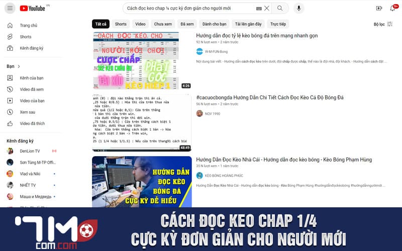 Cách đọc keo chap ¼ cực kỳ đơn giản cho người mới
